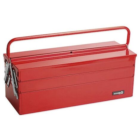 Boîte à outils, Métal, 5 plateaux (550 x 200 x 208 mm)  DOGHER 026-005