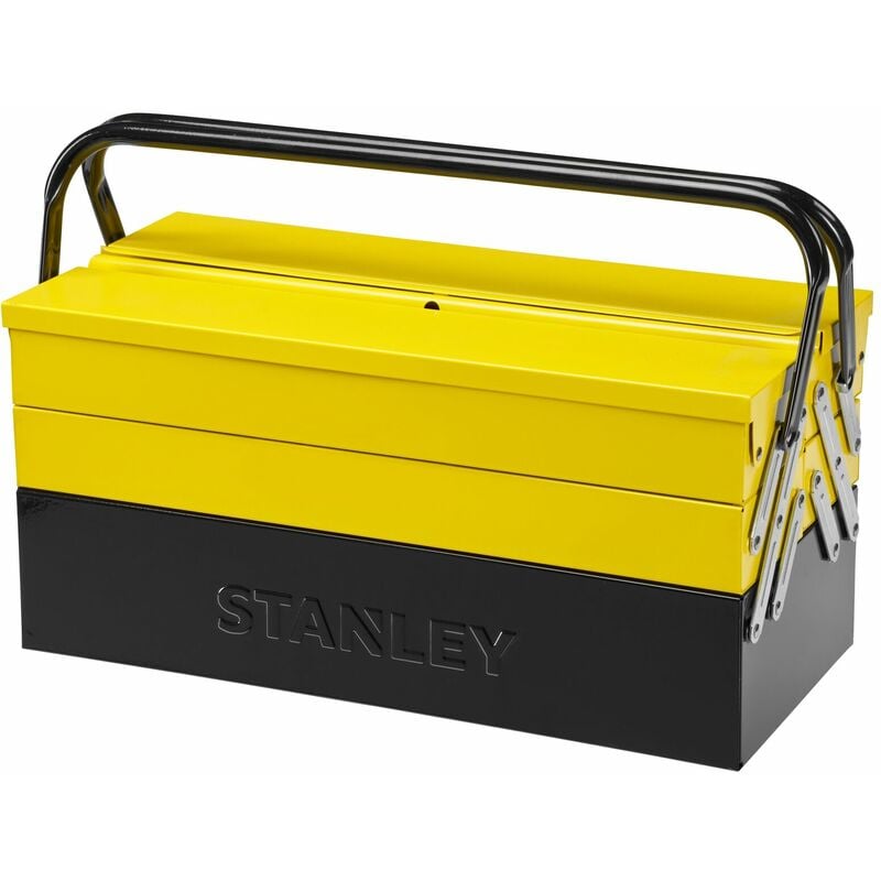 Stanley - Boîte à Outils - Métal - Grand Volume - 45 x 20,8 x 20,8 cm 1-94-738