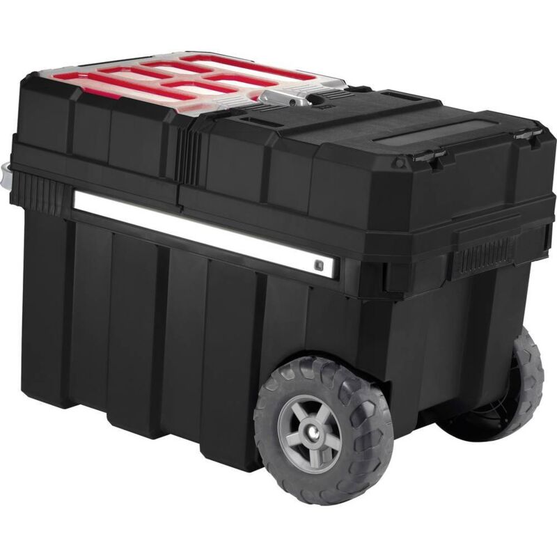 Keter - 17191709 - Chargeur de batterie Outil Car Master Pro Series - Plastique - Noir/Rouge
