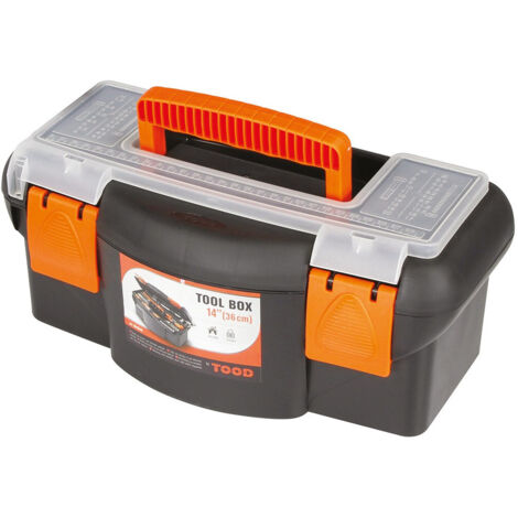 Boîte à outils plastique 14''