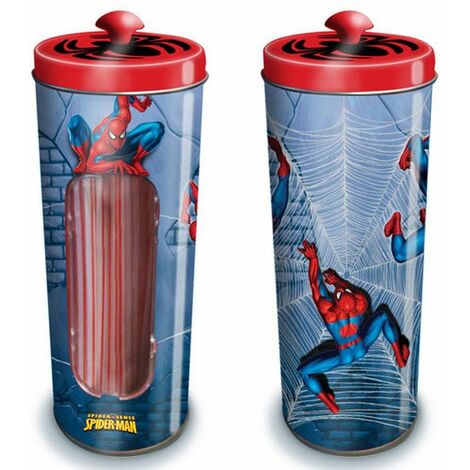 Boite à pailles Spiderman
