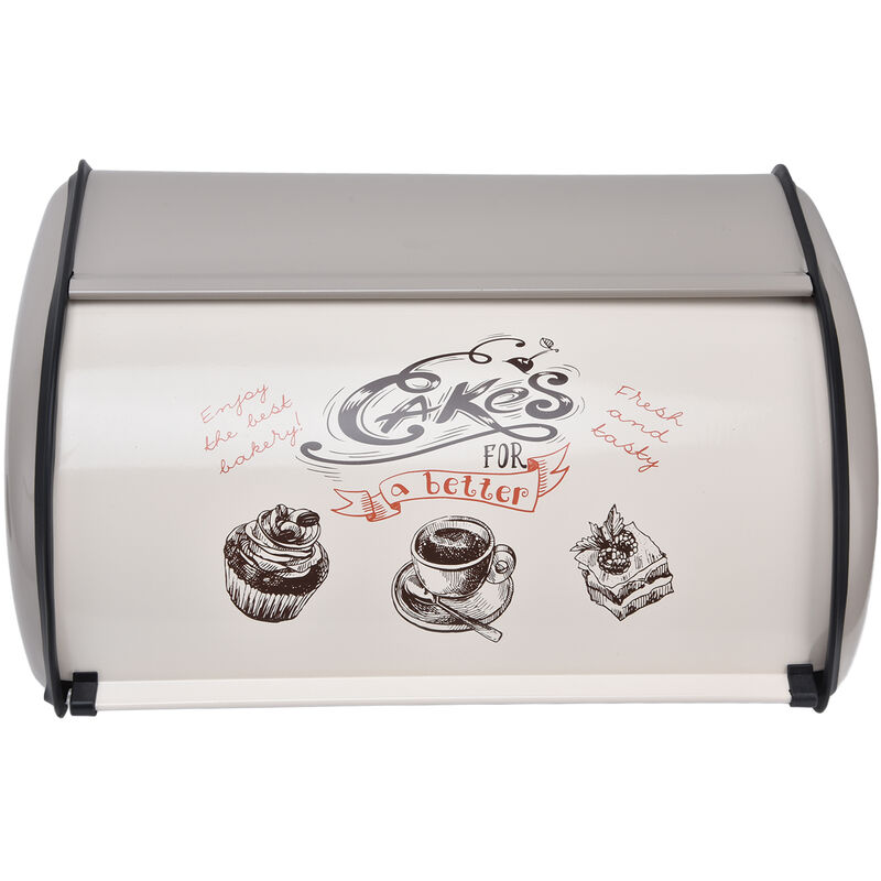 Tuserxln - Boîte à pain de grande capacité, porte-pain à motif mignon, porte roulante, stockage du pain, pour boulangerie domestique