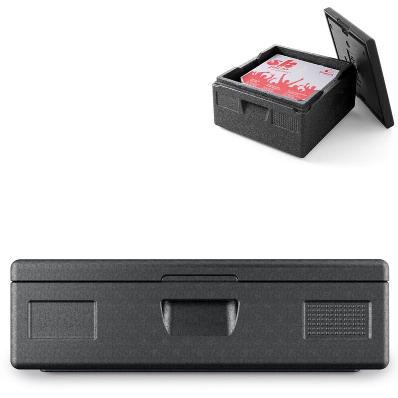 Boîte à pizza isotherme, 3 x pizza dia. 50 cm