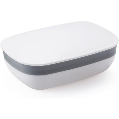 Boîte à savon de voyage étanche portable (blanc)-Fei Yu