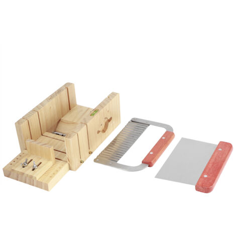 Boîte à Savon en Bois Multifonction Ajustable pour DIY - Moule à Pain et Bougies Fait Main