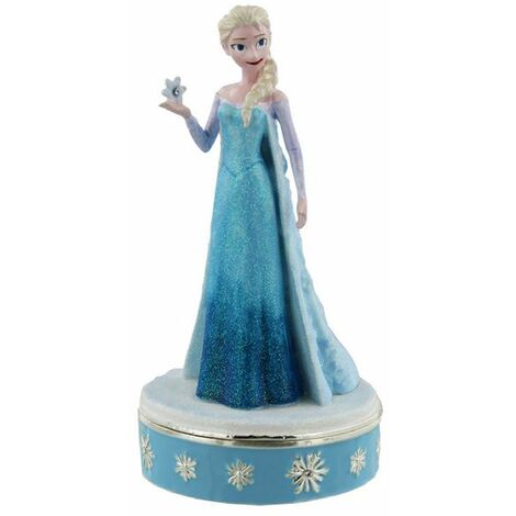 Boite à secrets en métal émaillé avec strass Elsa