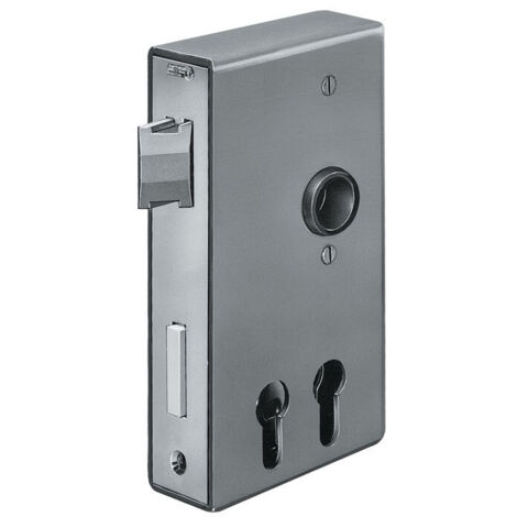 Boîte à serrure 140D-PZ DIN G/D Dimensions A40xB94,5xC173mm Entrée 30/60mm