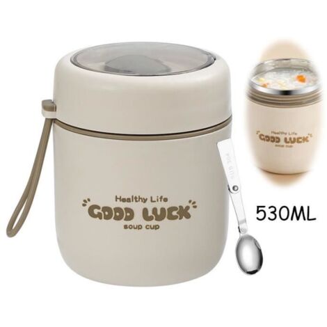 Boîte Alimentaire Isotherme,Gamelle Thermos Repas Chaud ou Froid,Porte-Aliments,Conteneur Alimentaire,pour