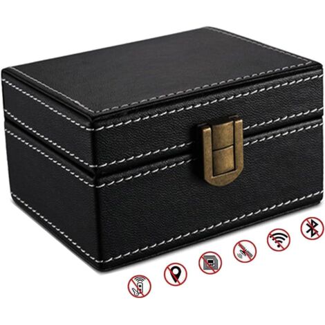 Boîte anti-RFID pour clé voiture, petit modèle 11.5×9×6.2 cm, blindage complet contre vol de signal et piratage