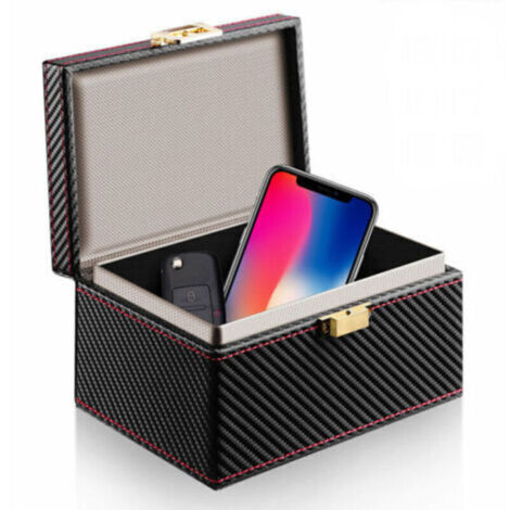 Boîte Antivol pour Clé de Voiture sans Contact - Coffret Cage Faraday - Protection Keyless Go - Blocage RFID NFC,