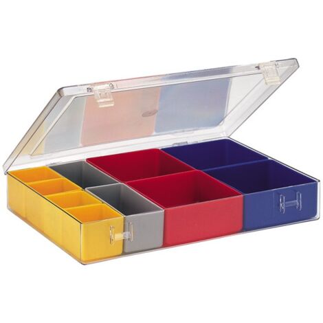 Boite assortiment avec couvercle 307x225x50 mm Typ 4.01