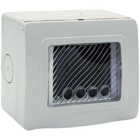 Boîte auto-support porte avec Ave Système de 44 IP55 3 Modules 44ST03
