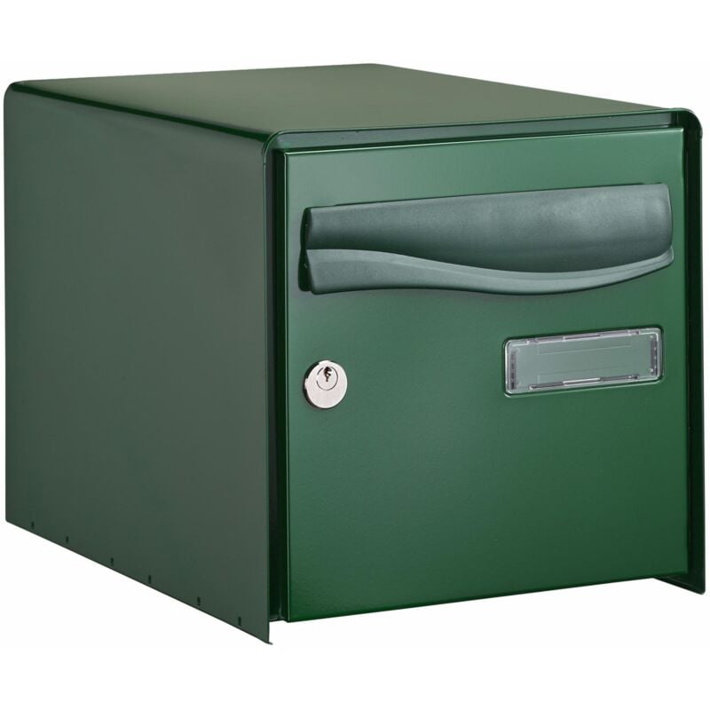 Boîte aux lettres r-box Lys simple face vert - Decayeux