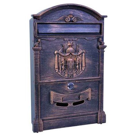 Boîte aux lettres Blinky Résidence Bronze 26X9X41H