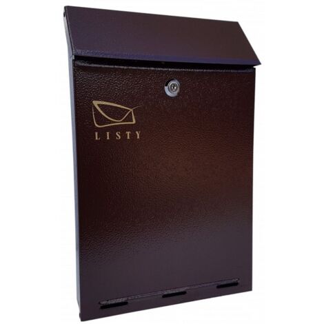BOÎTE AUX LETTRES C-4 MARRON - SKL C4 656