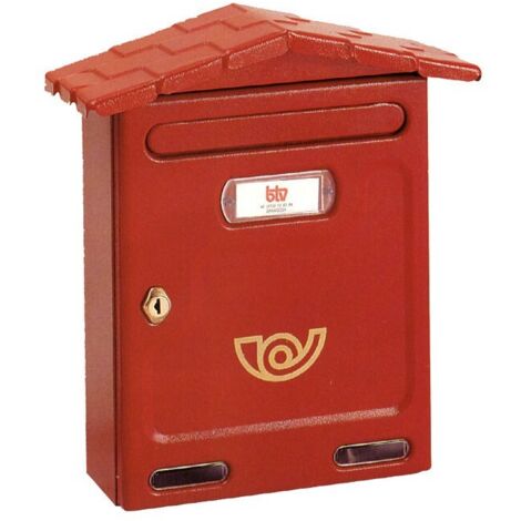 BOÎTE AUX LETTRES CHALET TERRE ROUGE