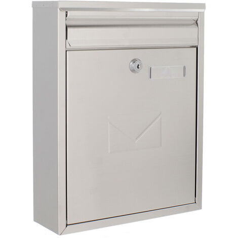 Boite aux lettres Como Acier inoxidable