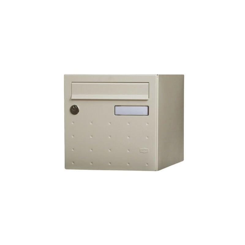 Boîte aux lettres double face cubysm Beige 285 285 285