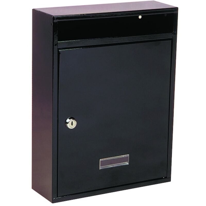 Boîte à lettres 8L Norma Decayeux 260x640x85 mm - Brun gris - 211146