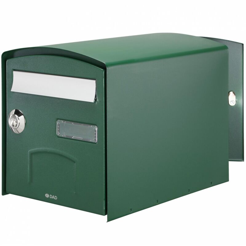Boite aux lettres dome double face vert ref 124761
