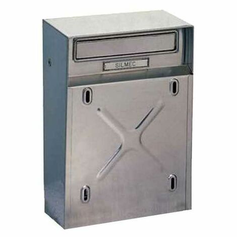 Boîte aux lettres en inox, clôtures 10-009 Silmec