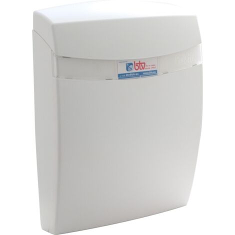 BOÎTE AUX LETTRES EXTÉRIEURE ABS CORAL BLANC - 330X235X90