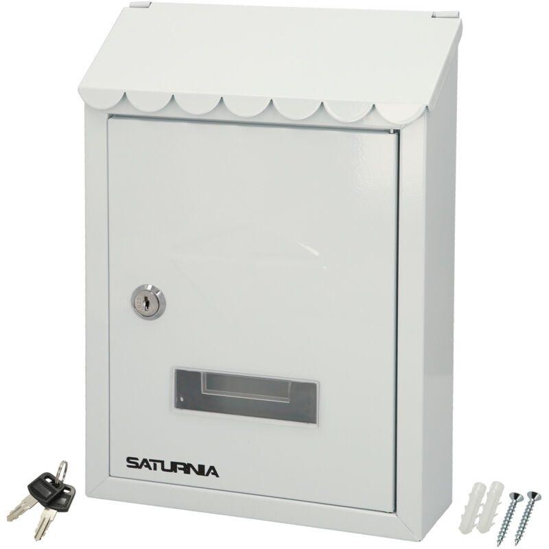 Wolfpack - Boîte aux lettres extérieure résidence 205 x 300 x 70 mm. Blanc