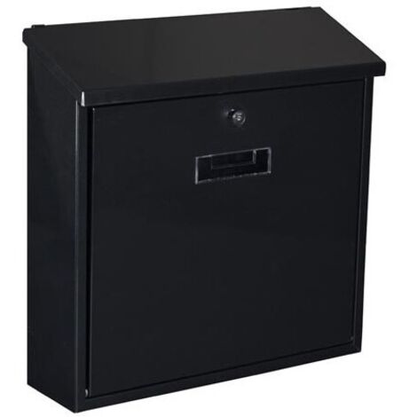 Boite aux lettres - monaco - noir