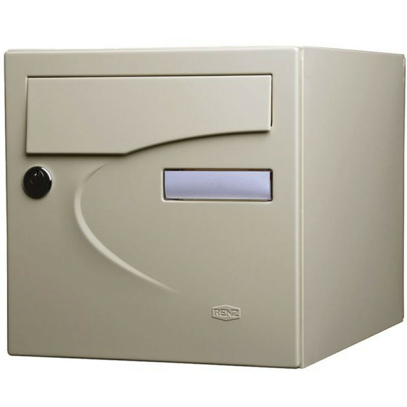 Renz - Boîte aux lettres preference 1 porte ivoire 1015