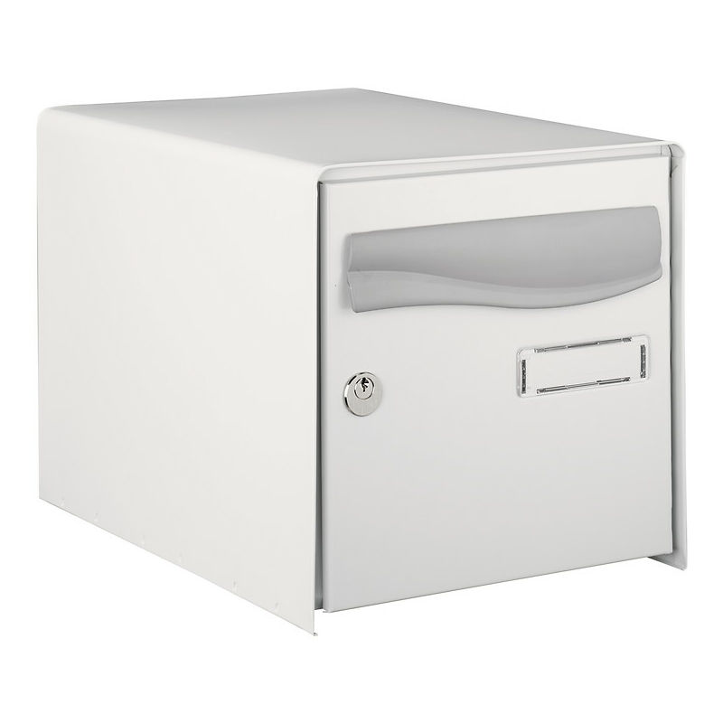 Boite aux lettres prembox - double face - gris ral 7035 - l 302 x h 300 x p 410 mm