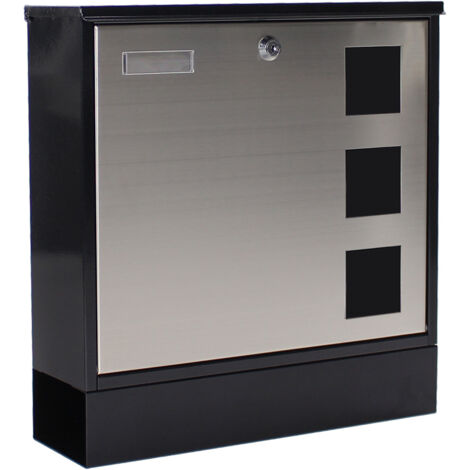 Boîte aux lettres ROTTNER Design hauteur 380 mm largeur 370 mm profondeur 120 mm ( 3000270061 )