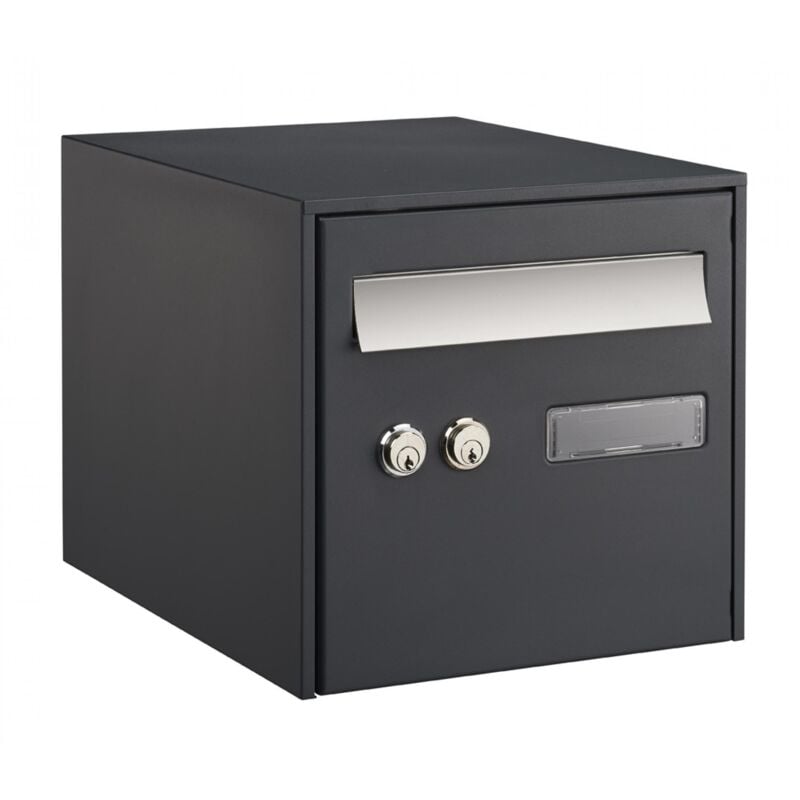 Boite à colis sécurisée box 300 sf gris serrure colistoc - Decayeux