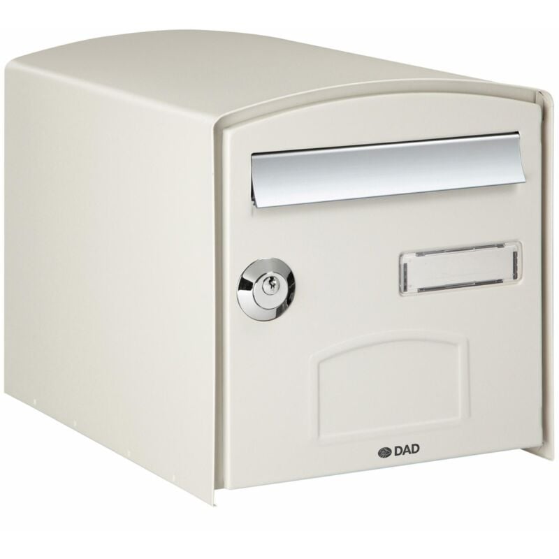 Boite aux lettres dome simple face ton pierre ref 124750