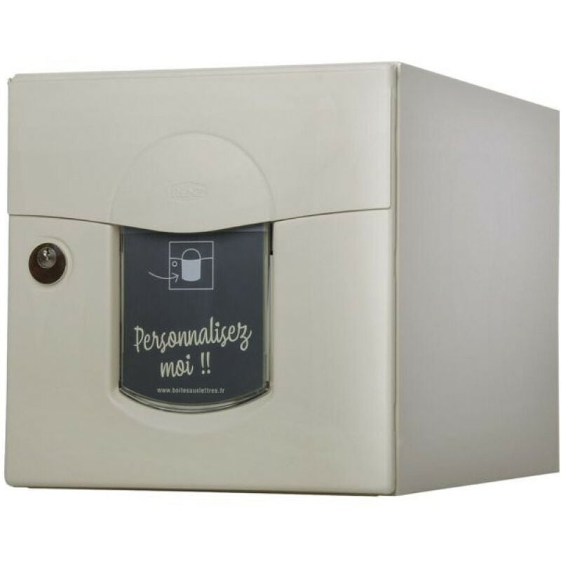 Boite aux lettres solea 1 porte beige Renz