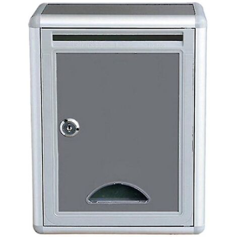Boîte aux lettres verrouillable, boîte aux lettres extérieure