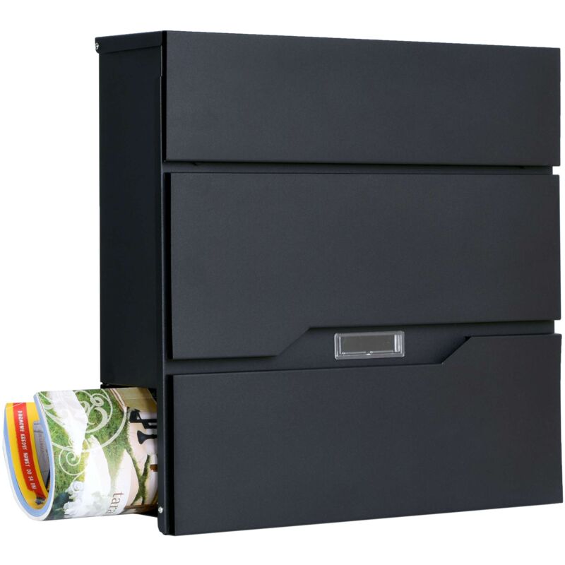 Boîte aux lettres Vidar pour lettres, noir