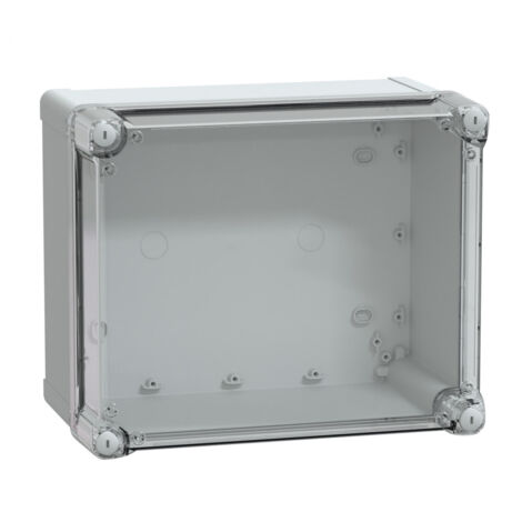 boite avec couvercle transparent - thalassa abs - 291 x 241 x 168 mm - schneider electric nsytbs292416ht