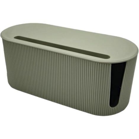 Boite Cache câble, câche multiprise, Boite de Rangement pour câble (绿色)dyk-alovez