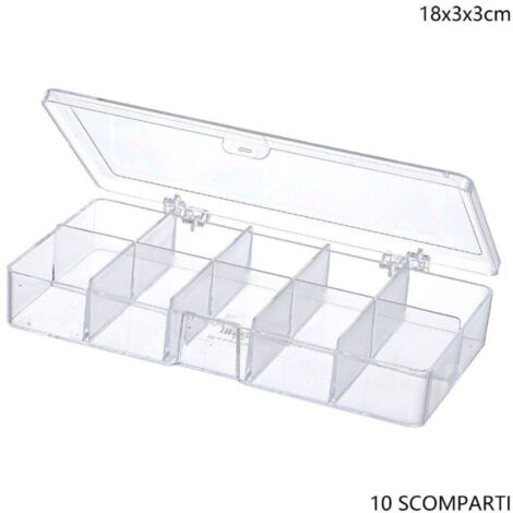 Boîte Cadeau 10 Contenants De Boîte Pratique Mesure 18x3x3 Cm