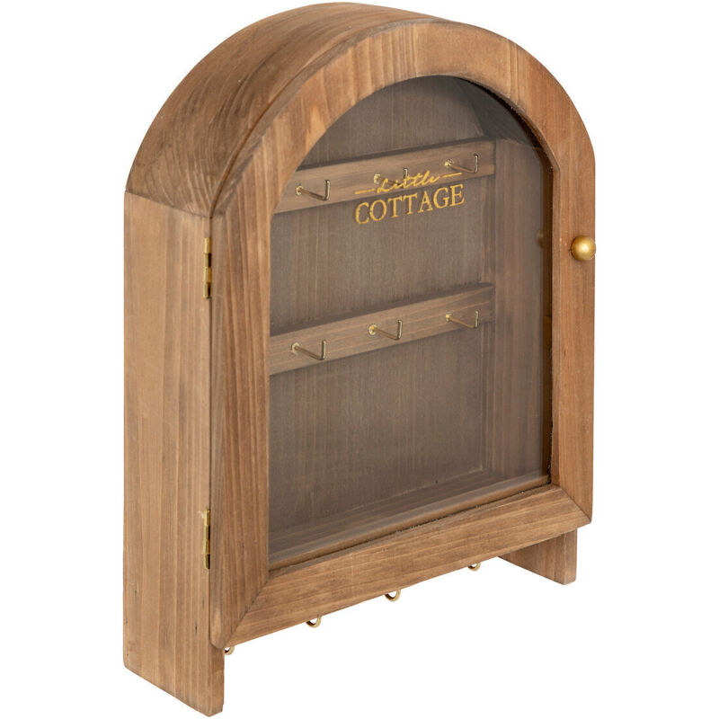 Boîte à clés Roxie bois 28x22cm Atmosphera créateur d'intérieur