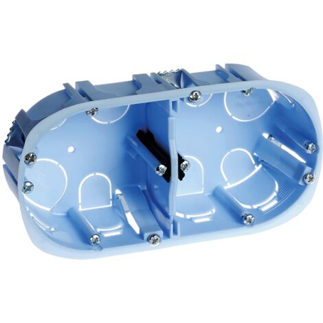 Boite cloison sêche double d67 ent71 p50 H/V XL (etiq.uni.) EUR'OHM 5204500