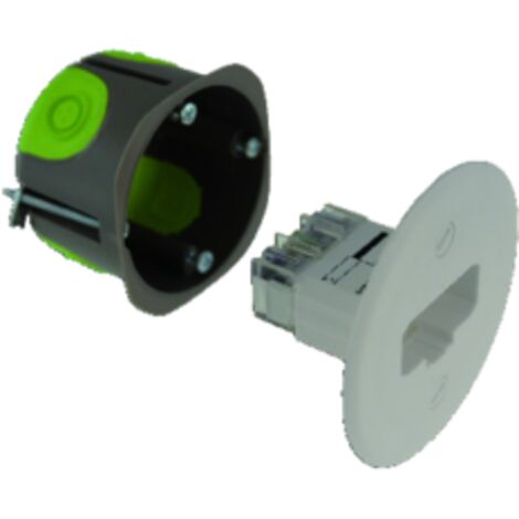 boite cloison sèche luminaire applique diamètre 54 mm bizline r box