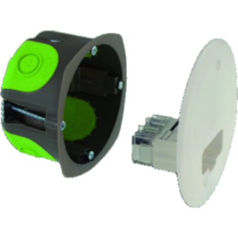 boite cloison sèche luminaire applique diamètre 67 mm bizline r box