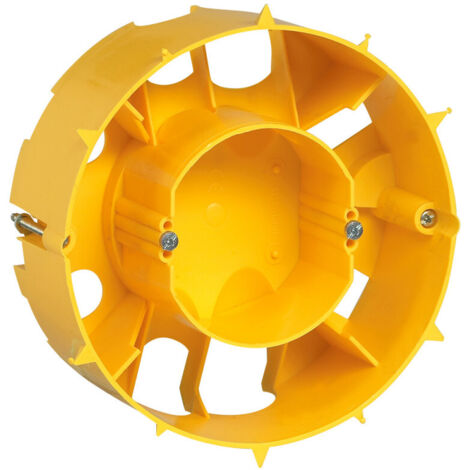 Boîte coupe feu Batibox cloisons sèches à vis diamètre 127mm profondeur 55mm (089378)
