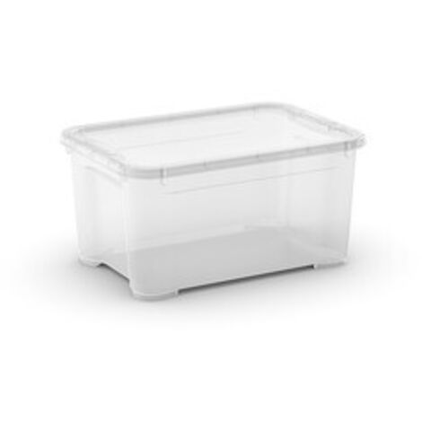 Boîte Curver T Box 14L - transparente, pour stocker des aliments et autres articles