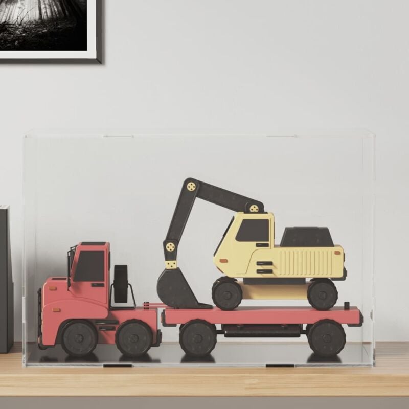 Vidaxl - Boîte d'affichage transparente 56x36x37 cm acrylique