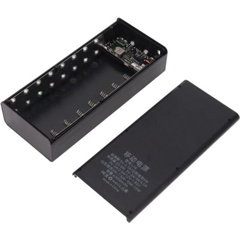 Boîte D'alimentation Mobile (pas de Batterie) - 16x18650 Rapide 2 Sorties