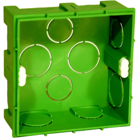 Boite d'appareillage maçonnerie - 1 Poste - 20/32A - 90x90mm - Prof. 40mm - XL TRADI
