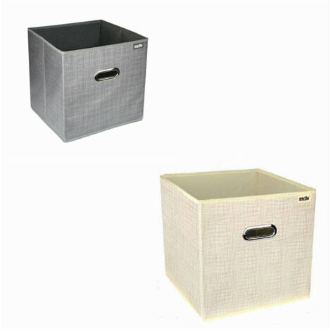 Boîte D'archivage De Documents Boîte De Rangement De Bureau 31x31x31cm 69688