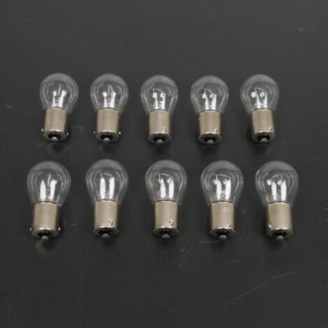 Boite de 10 ampoule BA15s 6V 21W Flosser 6670 pour feu stop ou